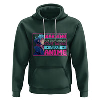 Warning May Spontaneously Start Talking About Anime Hoodie - Wonder Print Shop