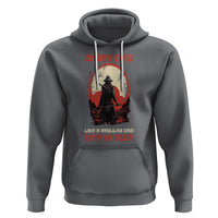 Japanese Samurai Hoodie Anime Dad Like A Regular Dad Except Way Cooler - Wonder Print Shop