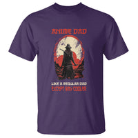 Japanese Samurai T Shirt Anime Dad Like A Regular Dad Except Way Cooler - Wonder Print Shop
