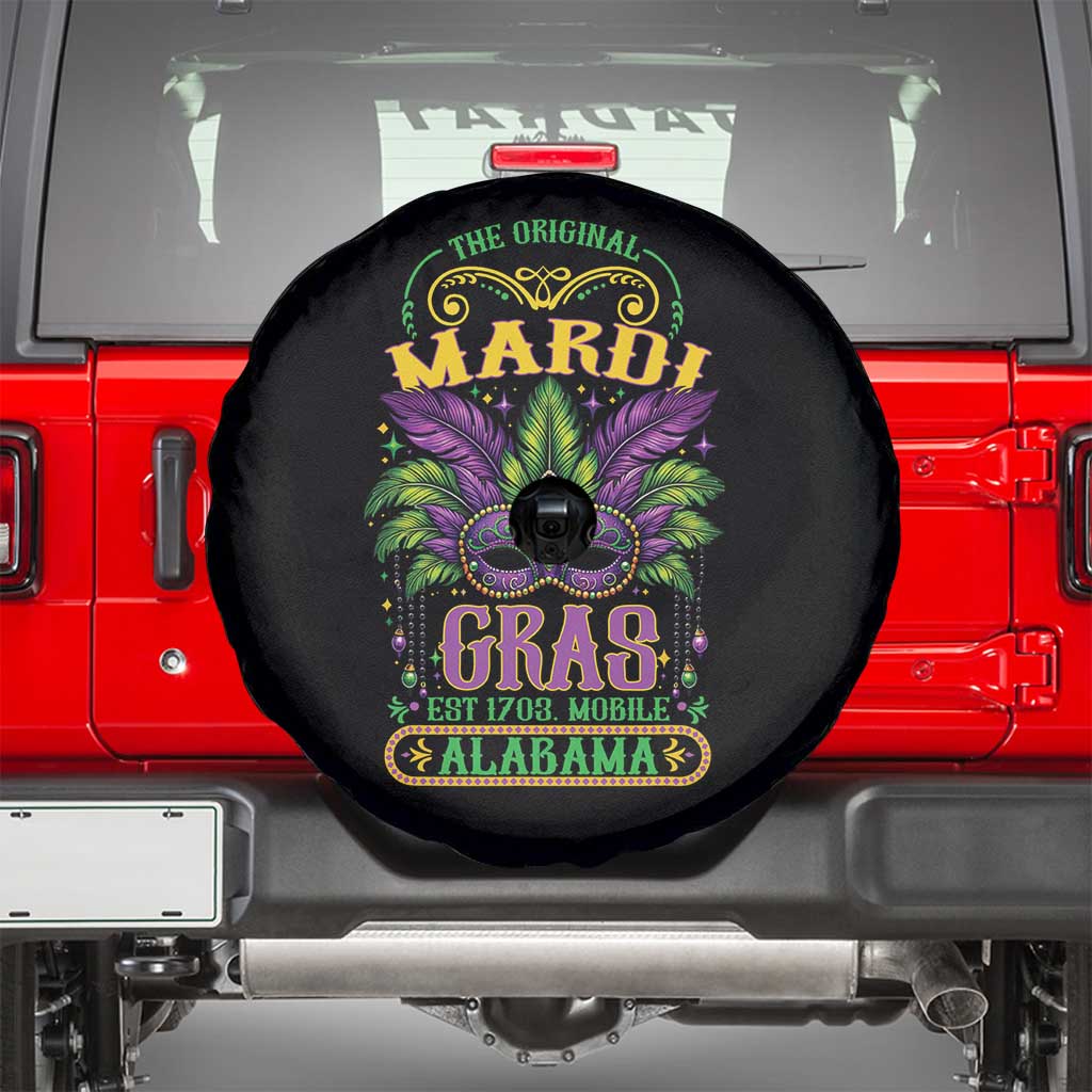 The Original Mardi Gras Mobile Alabama 1703 Spare Tire Cover