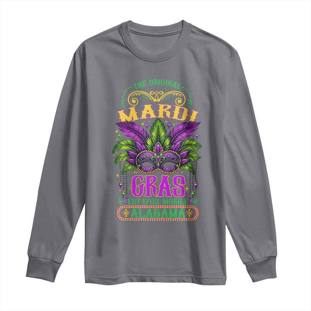 The Original Mardi Gras Mobile Alabama 1703 Long Sleeve Shirt