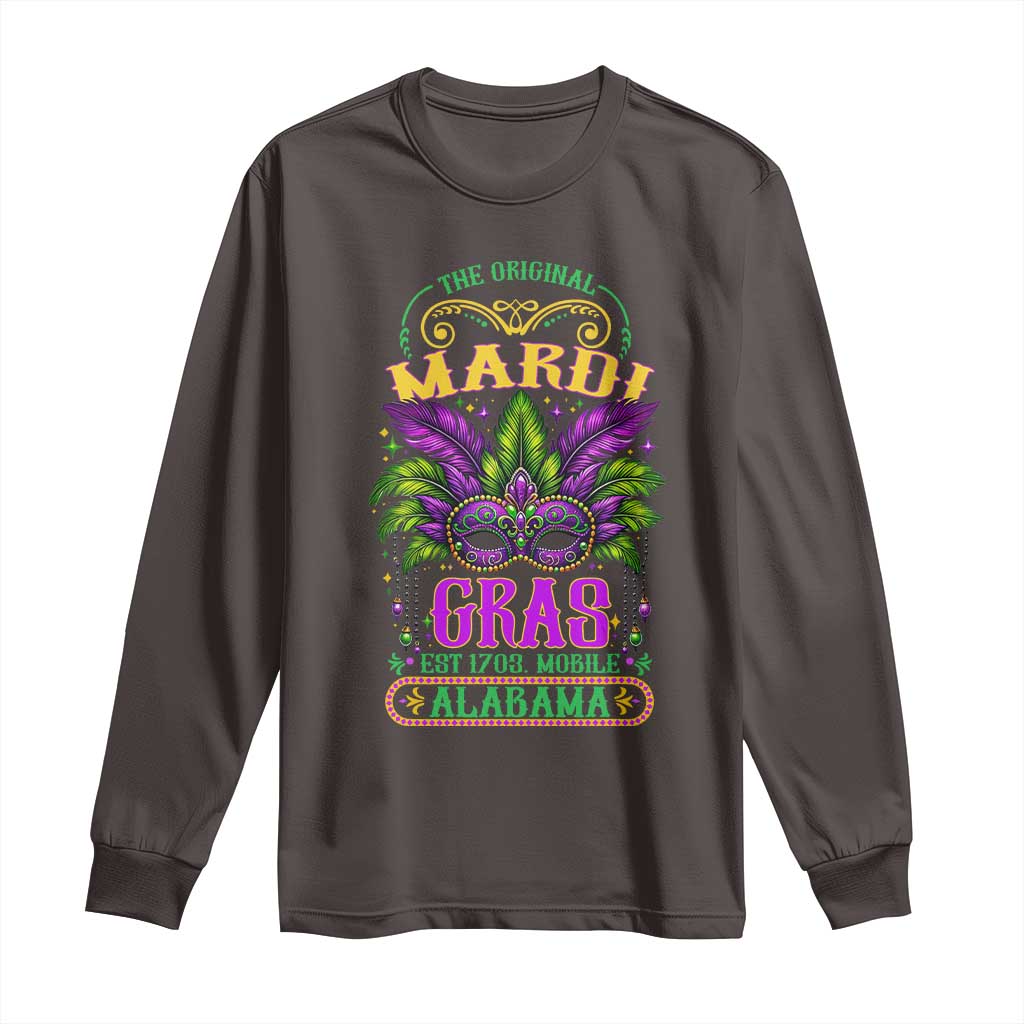 The Original Mardi Gras Mobile Alabama 1703 Long Sleeve Shirt