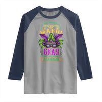 The Original Mardi Gras Mobile Alabama 1703 Raglan Shirt