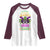 The Original Mardi Gras Mobile Alabama 1703 Raglan Shirt