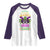 The Original Mardi Gras Mobile Alabama 1703 Raglan Shirt