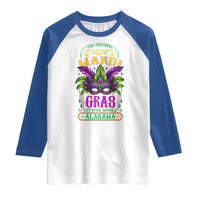 The Original Mardi Gras Mobile Alabama 1703 Raglan Shirt