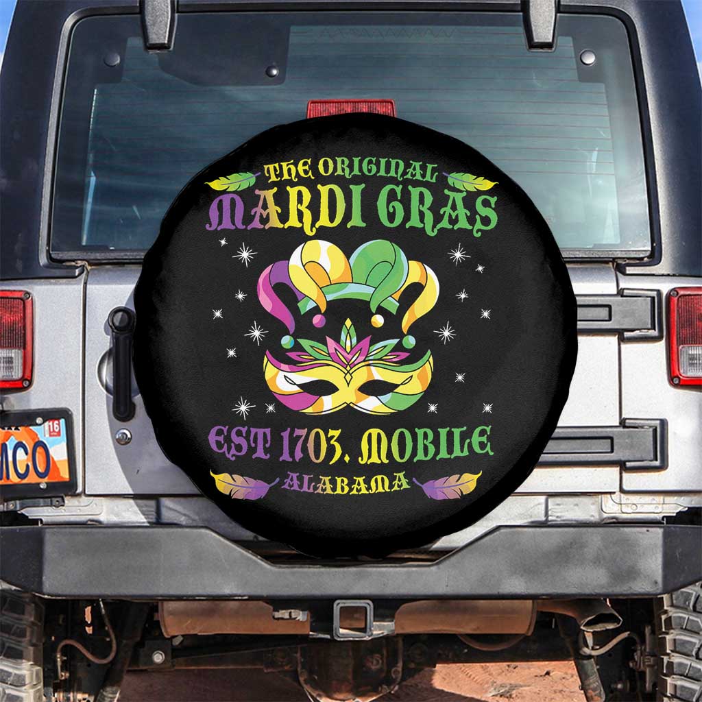 The Original Mardi Gras Spare Tire Cover Mobile Alabama 1703