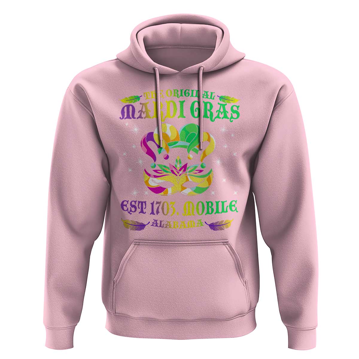 The Original Mardi Gras Hoodie Mobile Alabama 1703