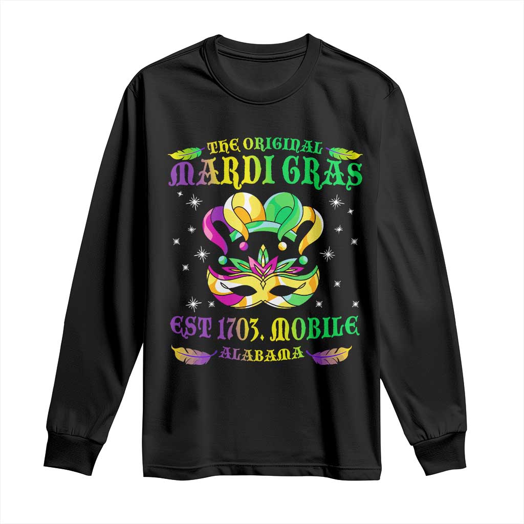 The Original Mardi Gras Long Sleeve Shirt Mobile Alabama 1703