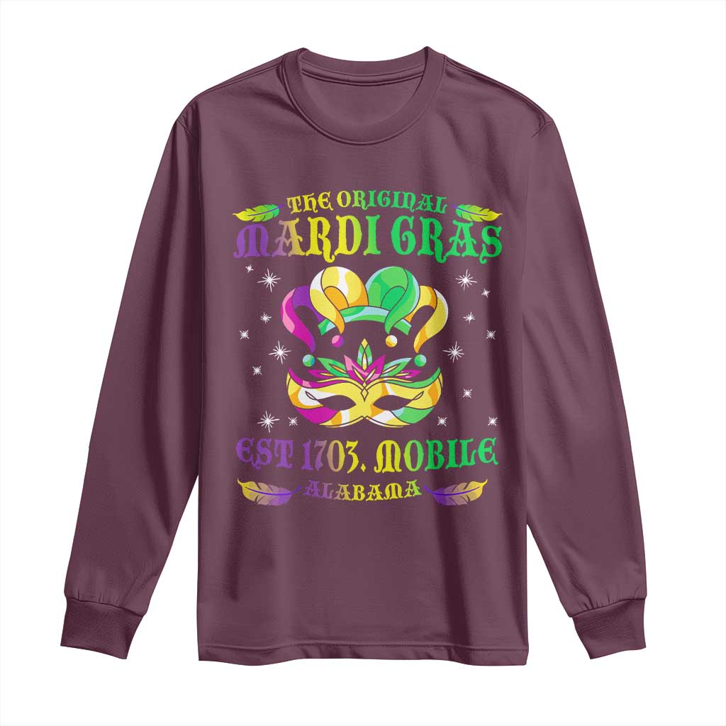 The Original Mardi Gras Long Sleeve Shirt Mobile Alabama 1703