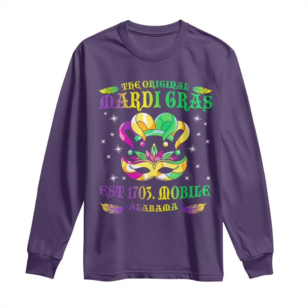 The Original Mardi Gras Long Sleeve Shirt Mobile Alabama 1703