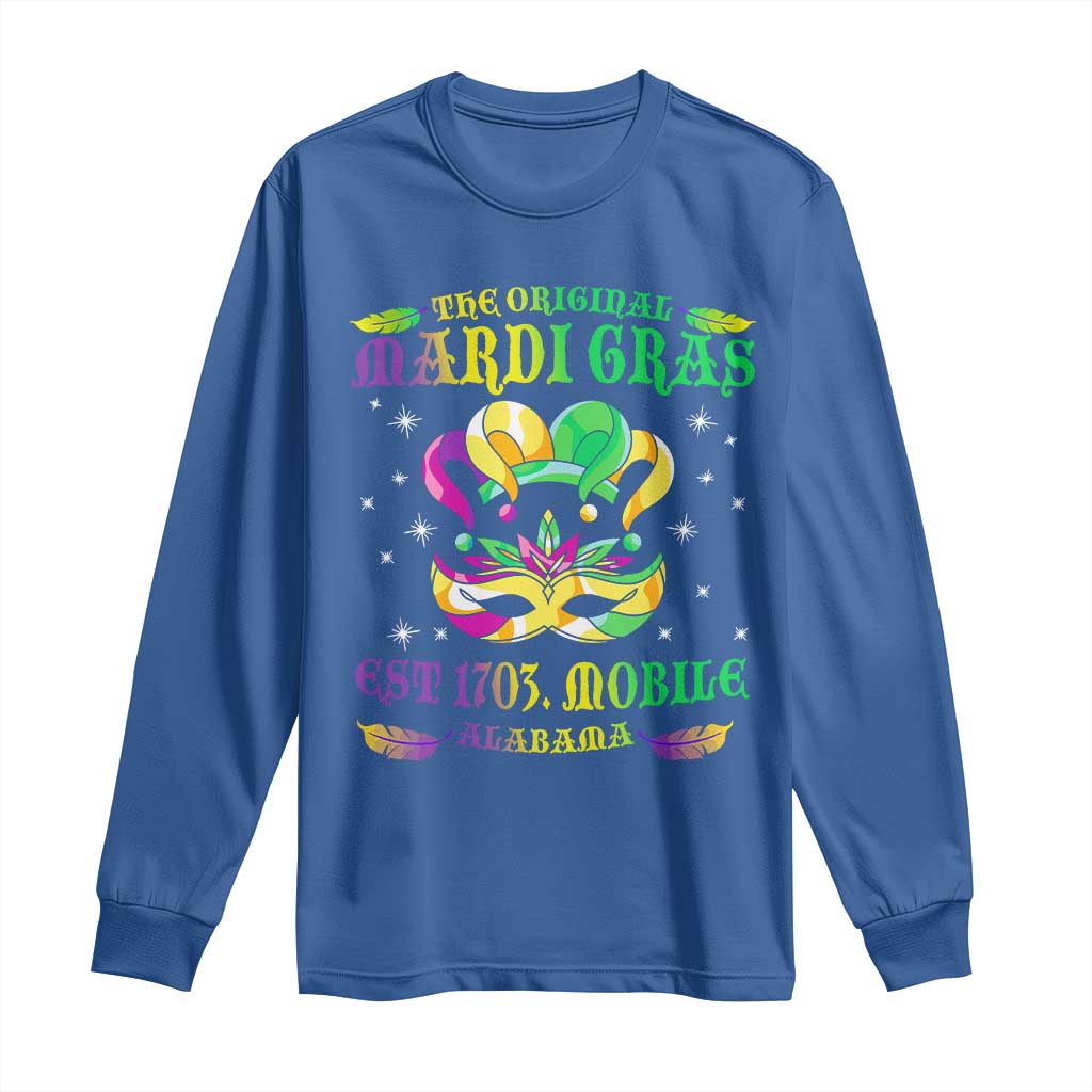 The Original Mardi Gras Long Sleeve Shirt Mobile Alabama 1703