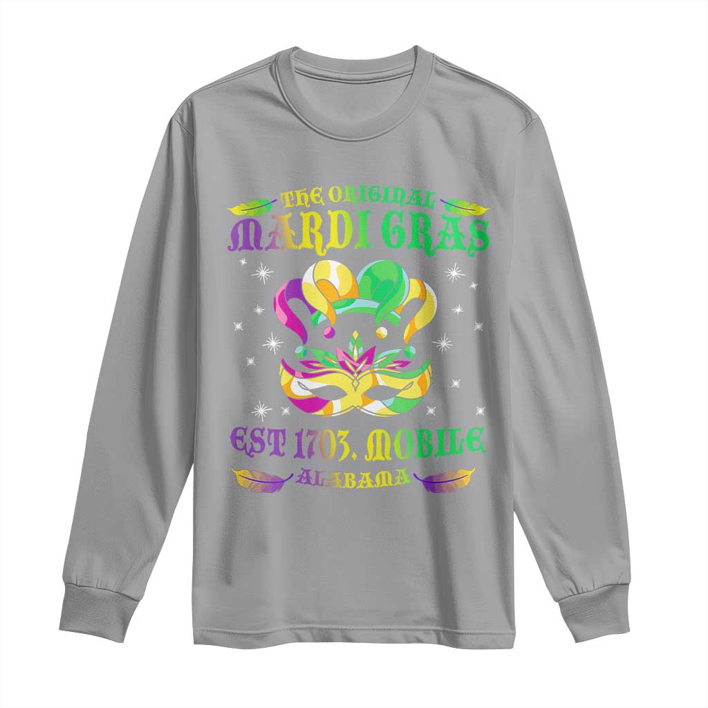 The Original Mardi Gras Long Sleeve Shirt Mobile Alabama 1703