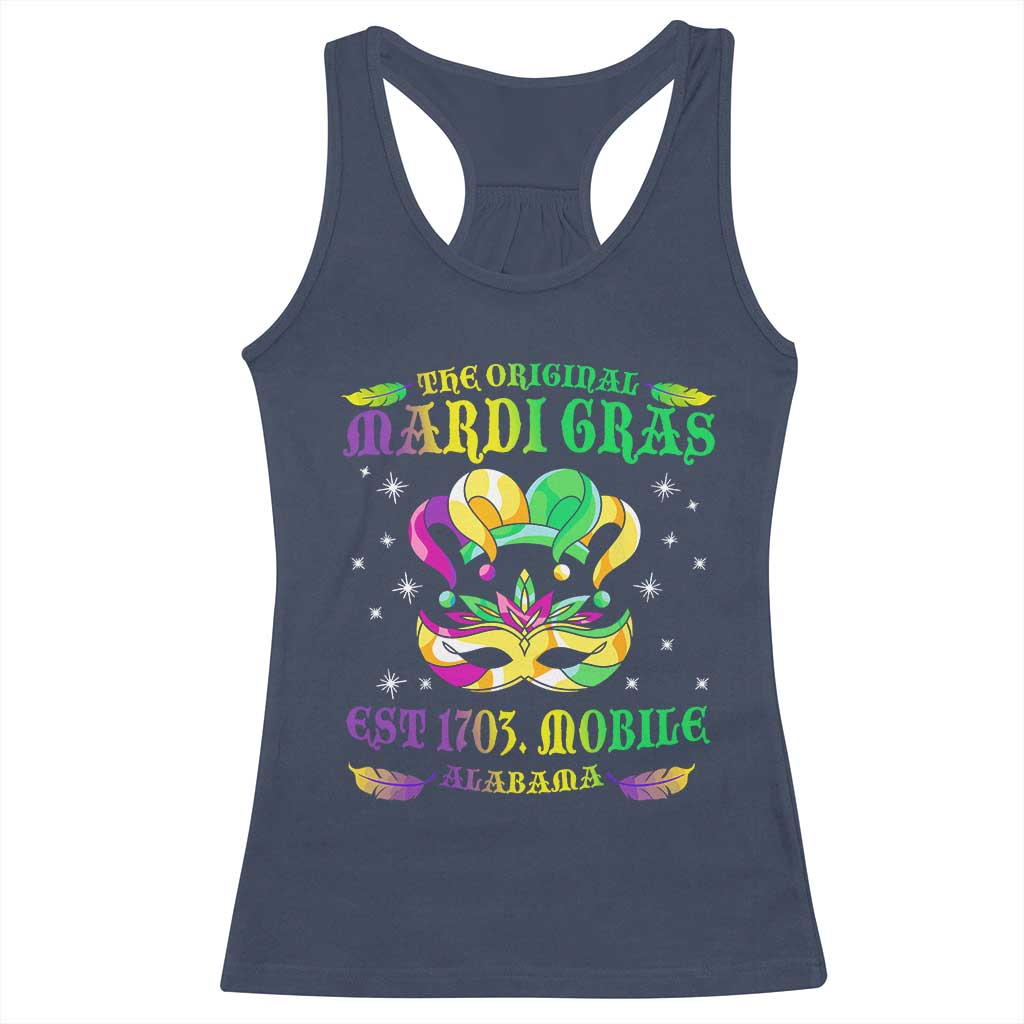 The Original Mardi Gras Racerback Tank Top Mobile Alabama 1703