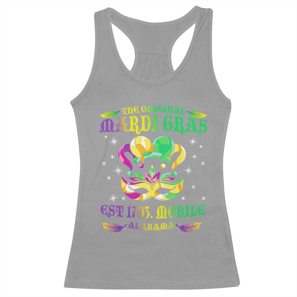 The Original Mardi Gras Racerback Tank Top Mobile Alabama 1703