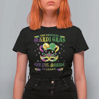 The Original Mardi Gras T Shirt For Women Mobile Alabama 1703