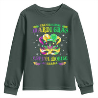 The Original Mardi Gras Youth Sweatshirt Mobile Alabama 1703