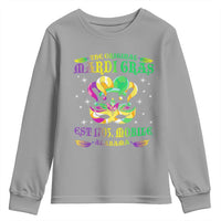 The Original Mardi Gras Youth Sweatshirt Mobile Alabama 1703