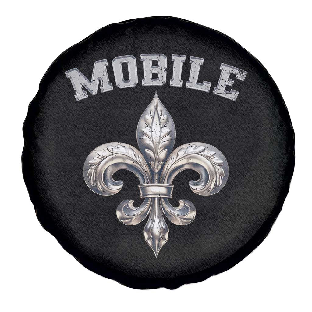 Mardi Gras Mobile Alabama Spare Tire Cover