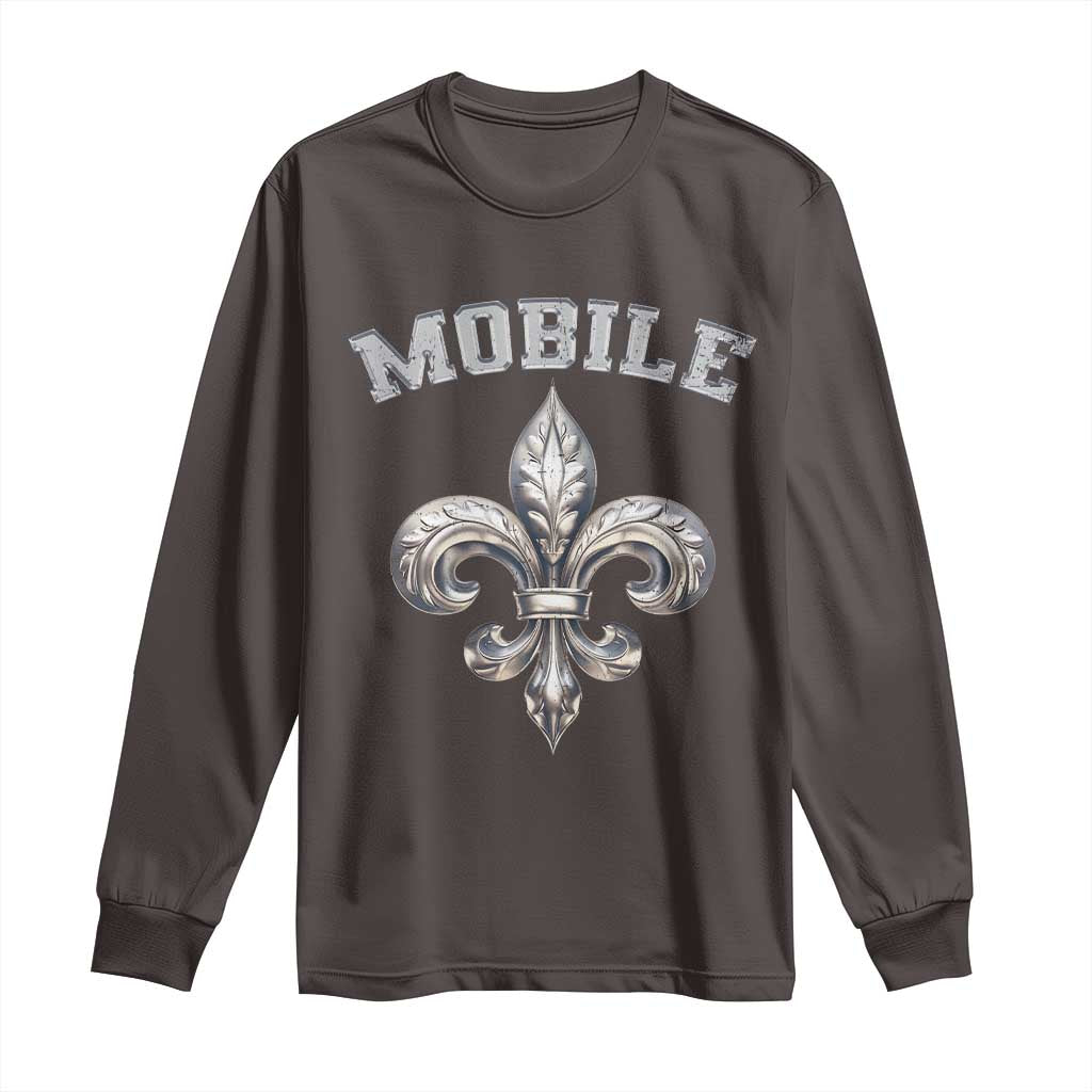 Mardi Gras Mobile Alabama Long Sleeve Shirt