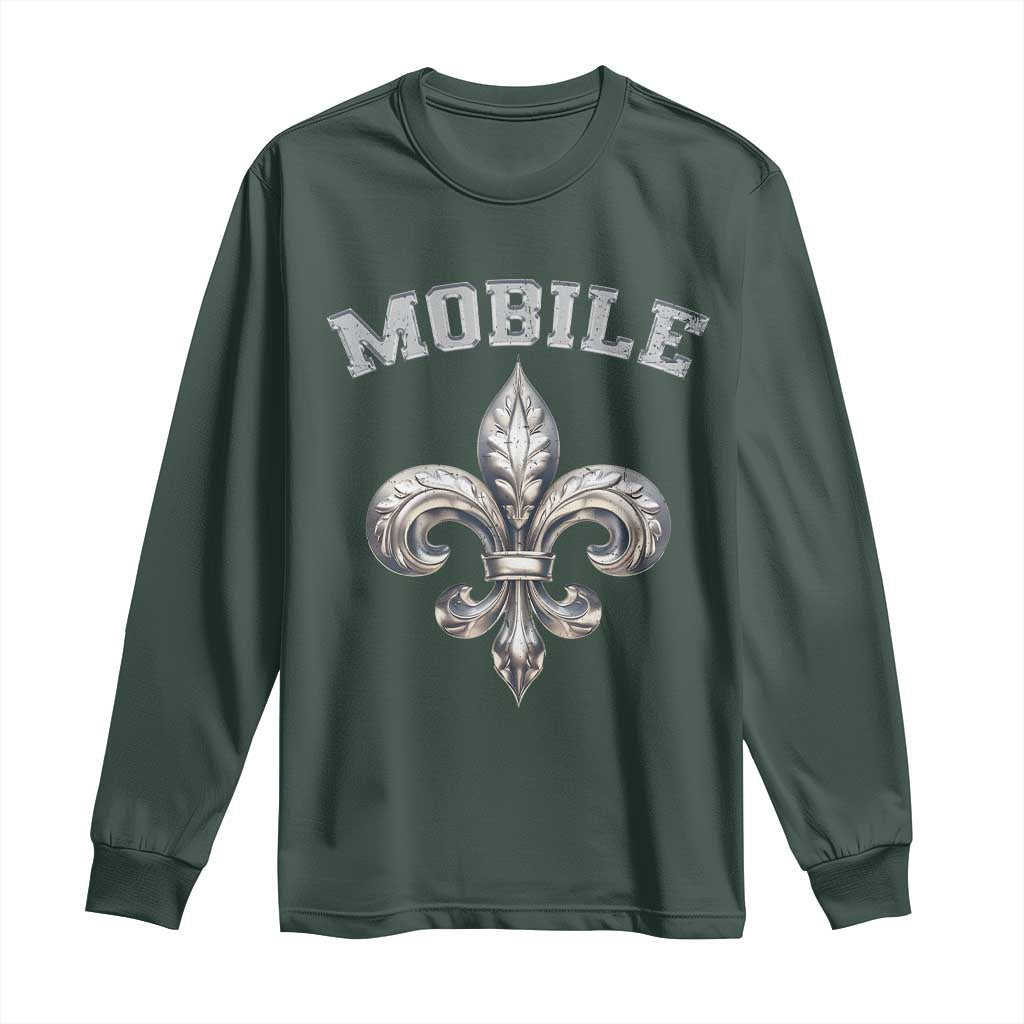 Mardi Gras Mobile Alabama Long Sleeve Shirt