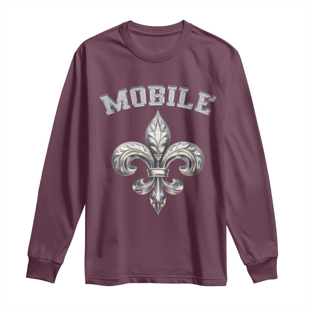 Mardi Gras Mobile Alabama Long Sleeve Shirt