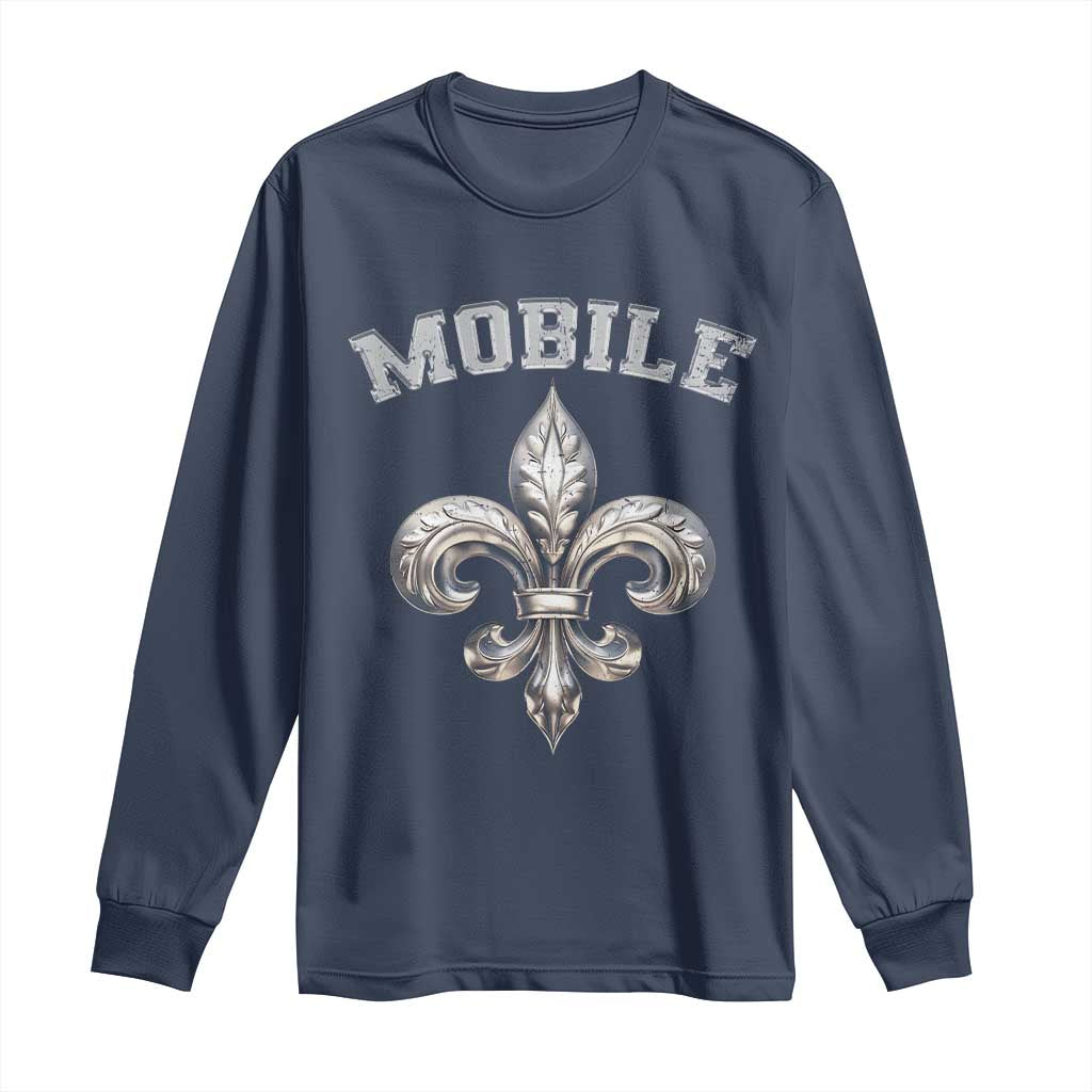 Mardi Gras Mobile Alabama Long Sleeve Shirt