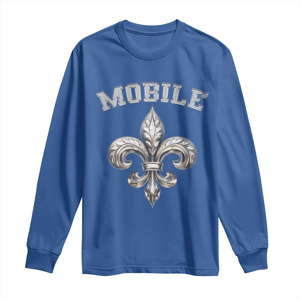 Mardi Gras Mobile Alabama Long Sleeve Shirt