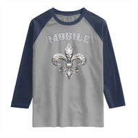 Mardi Gras Mobile Alabama Raglan Shirt