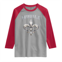 Mardi Gras Mobile Alabama Raglan Shirt