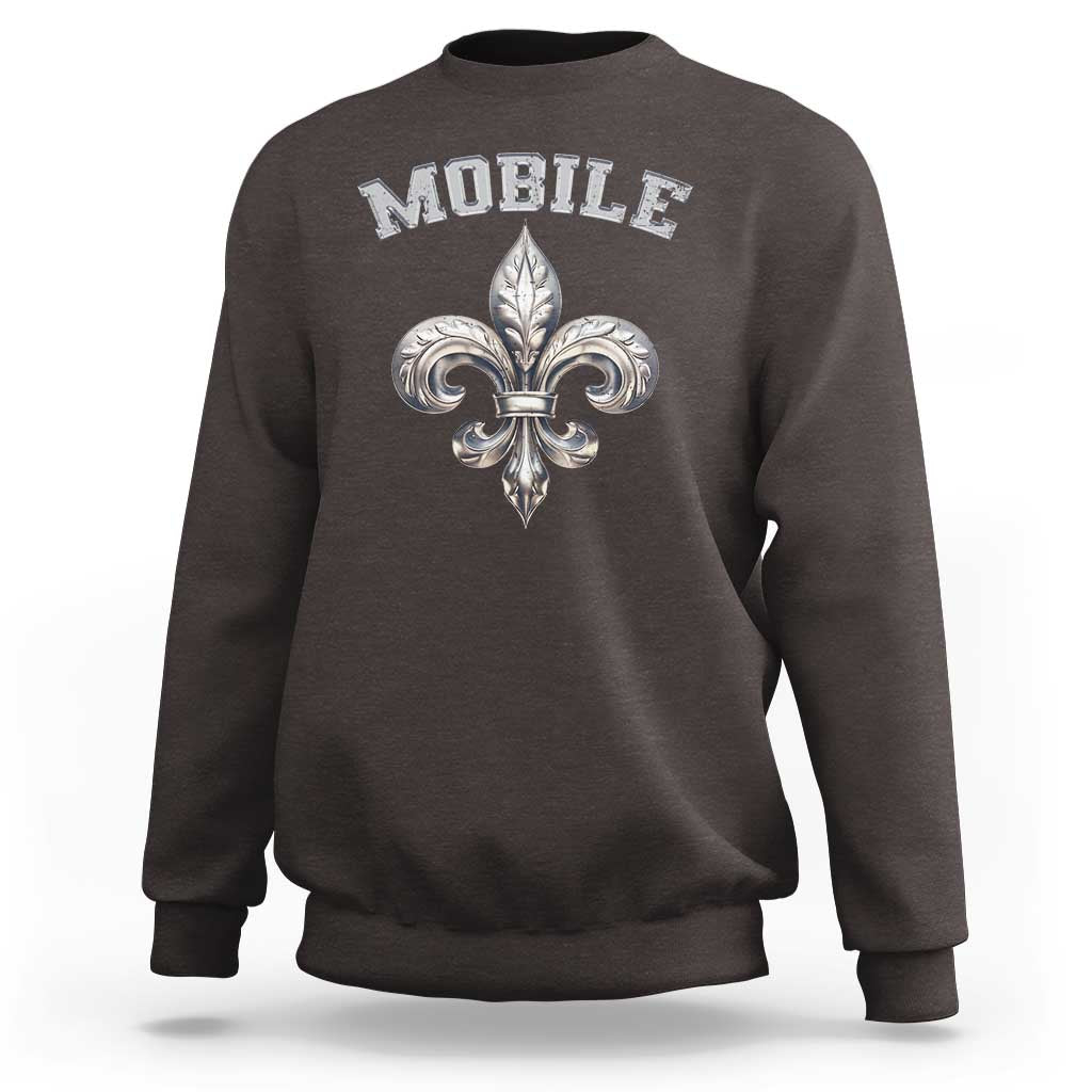 Mardi Gras Mobile Alabama Sweatshirt