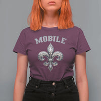 Mardi Gras Mobile Alabama T Shirt For Women