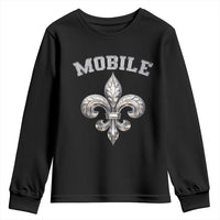 Mardi Gras Mobile Alabama Youth Sweatshirt