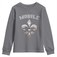 Mardi Gras Mobile Alabama Youth Sweatshirt