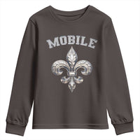 Mardi Gras Mobile Alabama Youth Sweatshirt