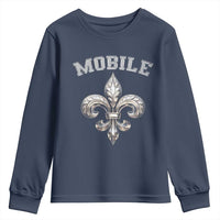 Mardi Gras Mobile Alabama Youth Sweatshirt