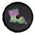 Louisiana Mardi Gras Coquette Spare Tire Cover