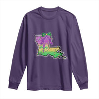 Louisiana Mardi Gras Coquette Long Sleeve Shirt