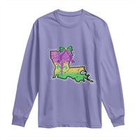 Louisiana Mardi Gras Coquette Long Sleeve Shirt