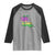 Louisiana Mardi Gras Coquette Raglan Shirt