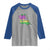 Louisiana Mardi Gras Coquette Raglan Shirt