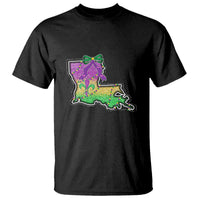 Louisiana Mardi Gras Coquette T Shirt