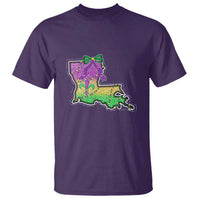 Louisiana Mardi Gras Coquette T Shirt