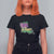 Louisiana Mardi Gras Coquette T Shirt For Women