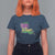 Louisiana Mardi Gras Coquette T Shirt For Women