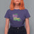 Louisiana Mardi Gras Coquette T Shirt For Women