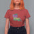 Louisiana Mardi Gras Coquette T Shirt For Women