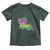 Louisiana Mardi Gras Coquette Toddler T Shirt