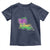 Louisiana Mardi Gras Coquette Toddler T Shirt