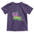 Louisiana Mardi Gras Coquette Toddler T Shirt